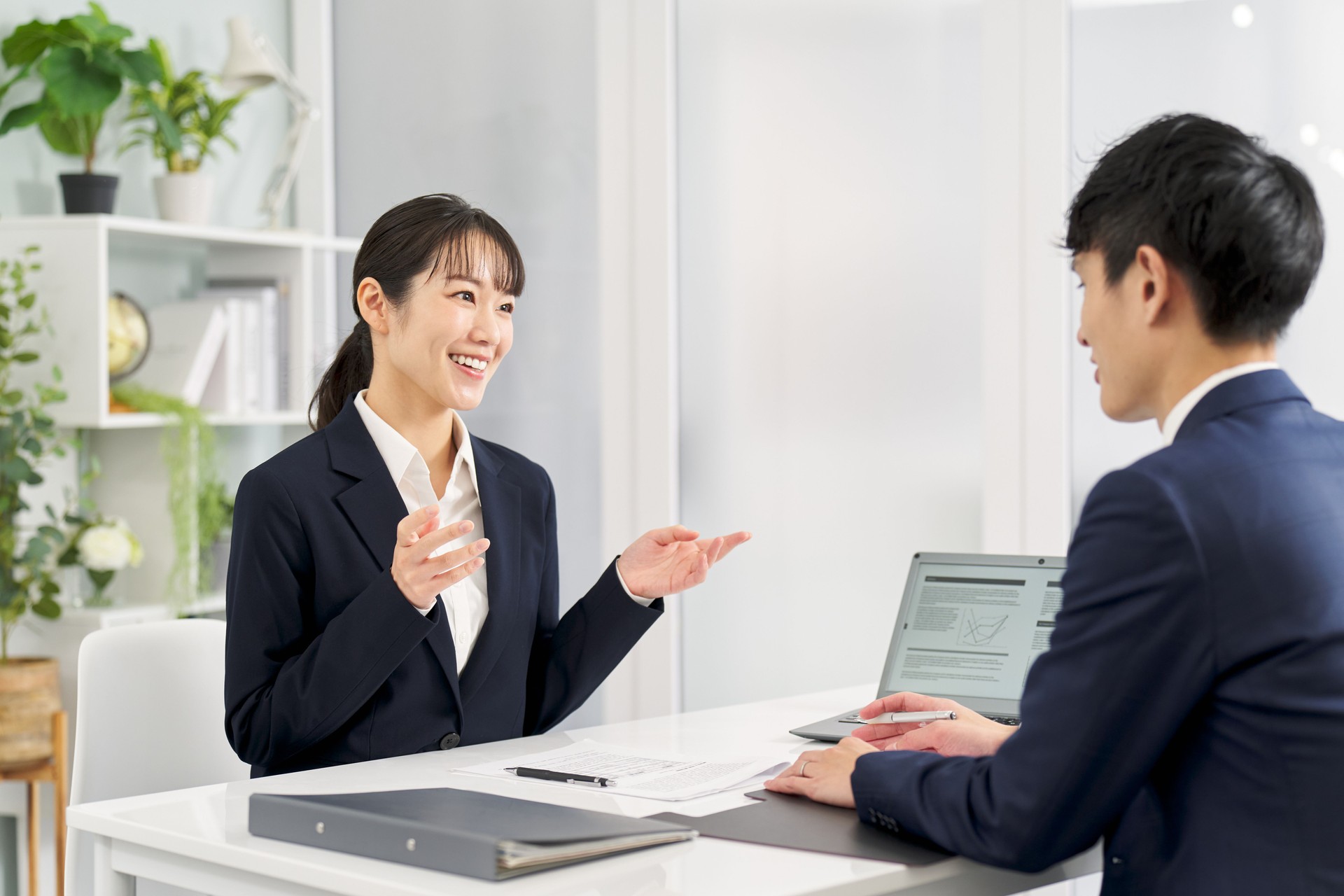 Business people having a meeting in the office
